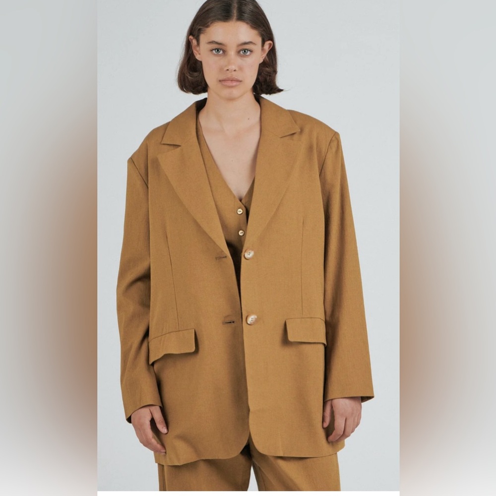 Charlie Holiday/Anthropologie Addison Blazer Size XL/10